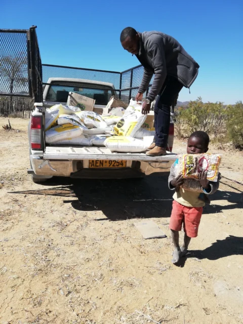 Dete Old Age Home supported by Mother Africa Trust near Hwange Zimbabwe — elderly care funded through safari ecotourism